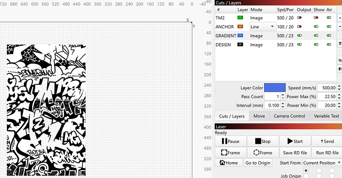 gradient layer order