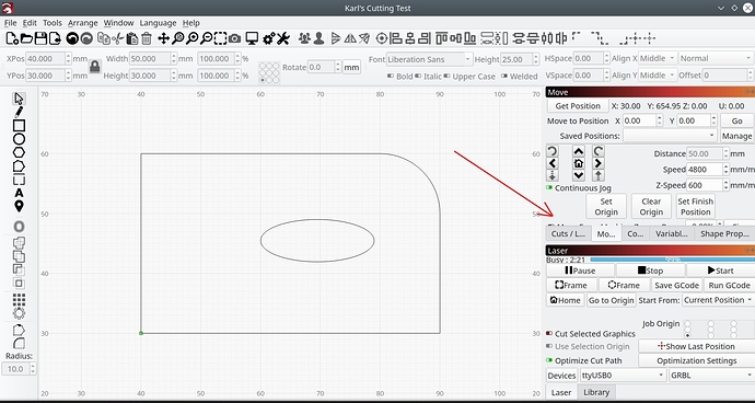 Lightburn screen allignment issue2