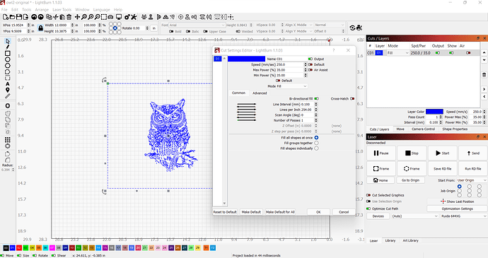 'Negative image' in cut/layer, not acting as expected - LightBurn ...