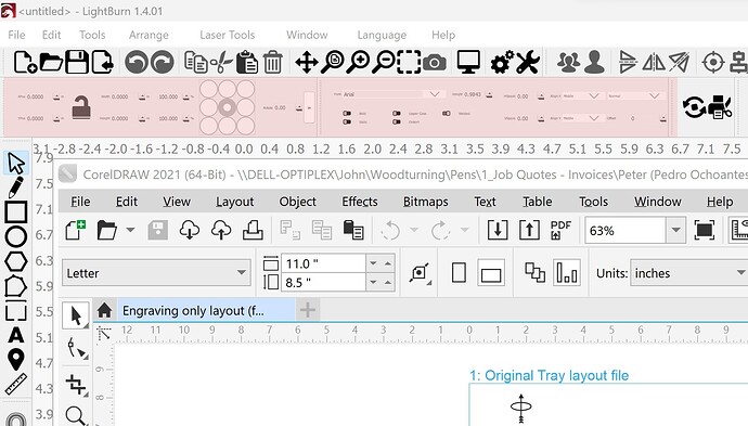 LightBurn Surface resolution issue screenshot-4