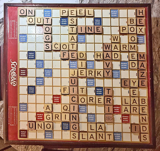 Poplar and mahogany, together at last.