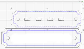 3. To check I now dock the small object to the large one and get the desired result