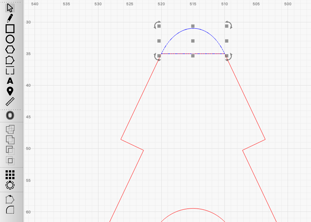 Boolean union of two shapes lightburn software questions lightburn