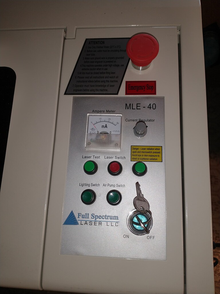 Full Spectrum MLE-40 - Smoothieware - LightBurn Software Forum