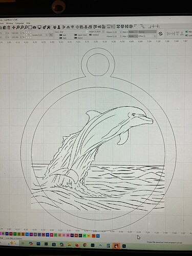 dolphin ornament