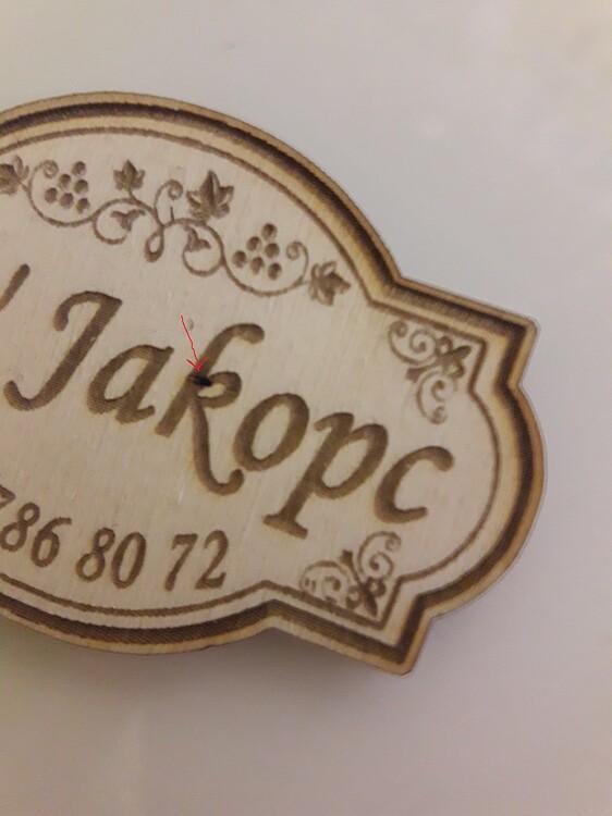 Black burned spots while engraving LightBurn Software Questions