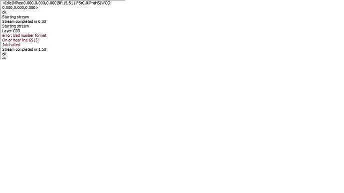 error code