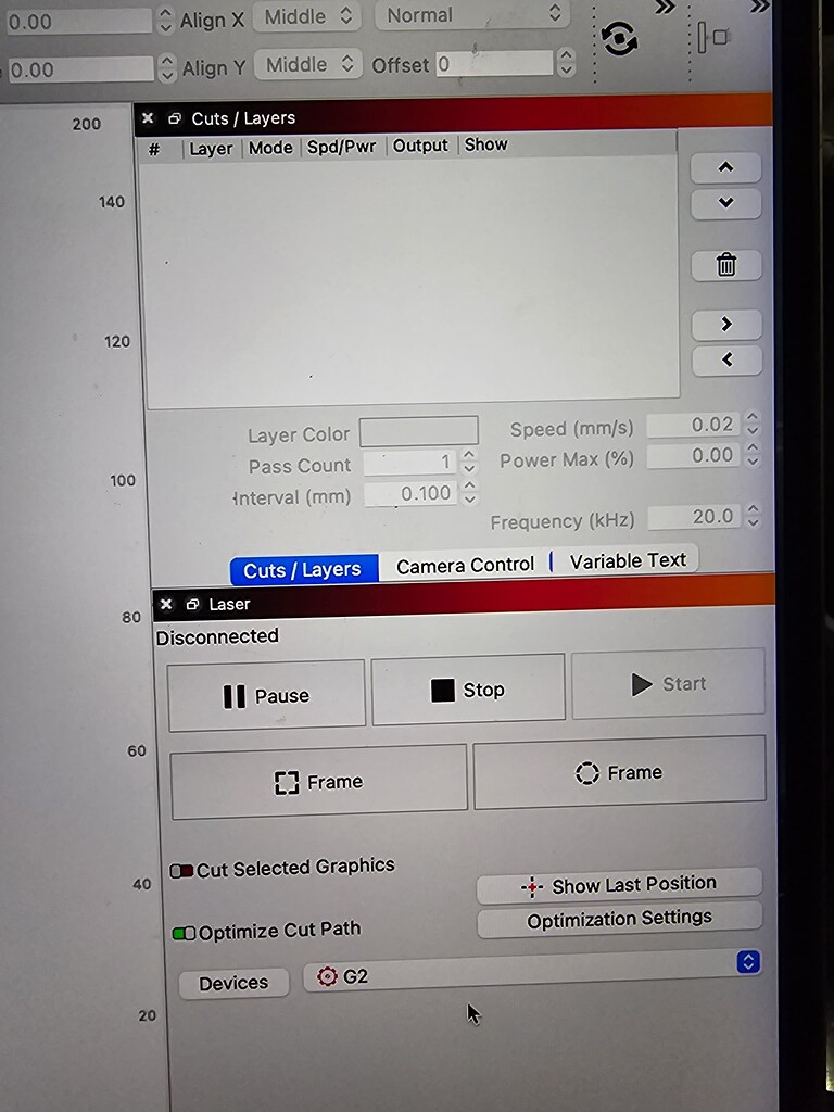 Gweike G2 Fiber Laser Not Connecting on M1 Mac - LightBurn Hardware ...