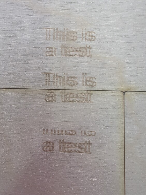 Double letters when engraved lightburn software questions lightburn