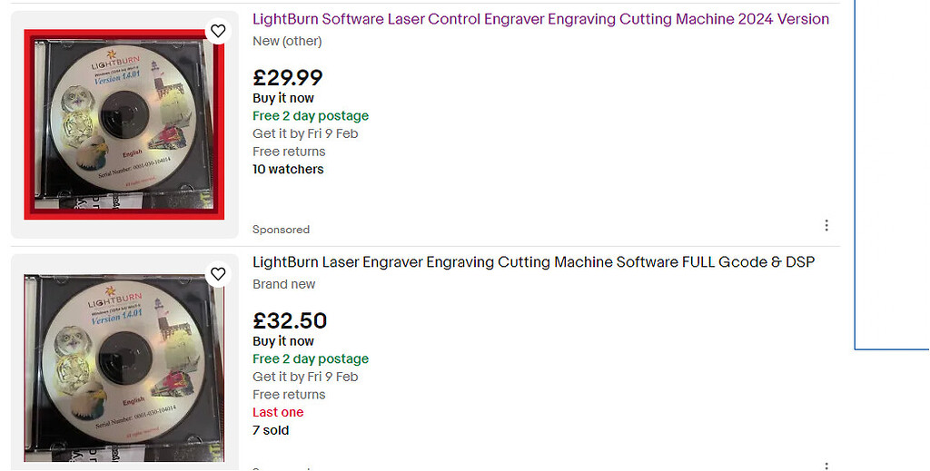 Legitimate or not - LightBurn Software Questions - LightBurn Software Forum