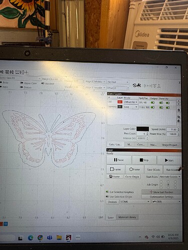 butterfly screen