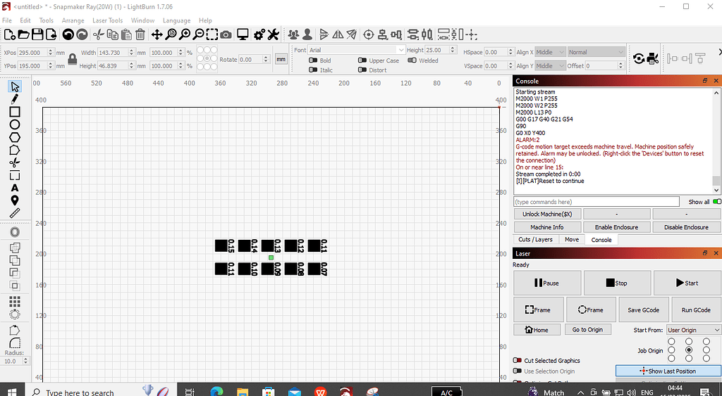 Screen grid numbers reversed - Page 2 - LightBurn Software Questions ...