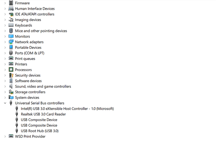 device manager - no ch340