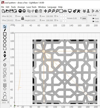 2023-07-24 cool pattern forum 105639 hand draw straight closed polygons and mirror lines