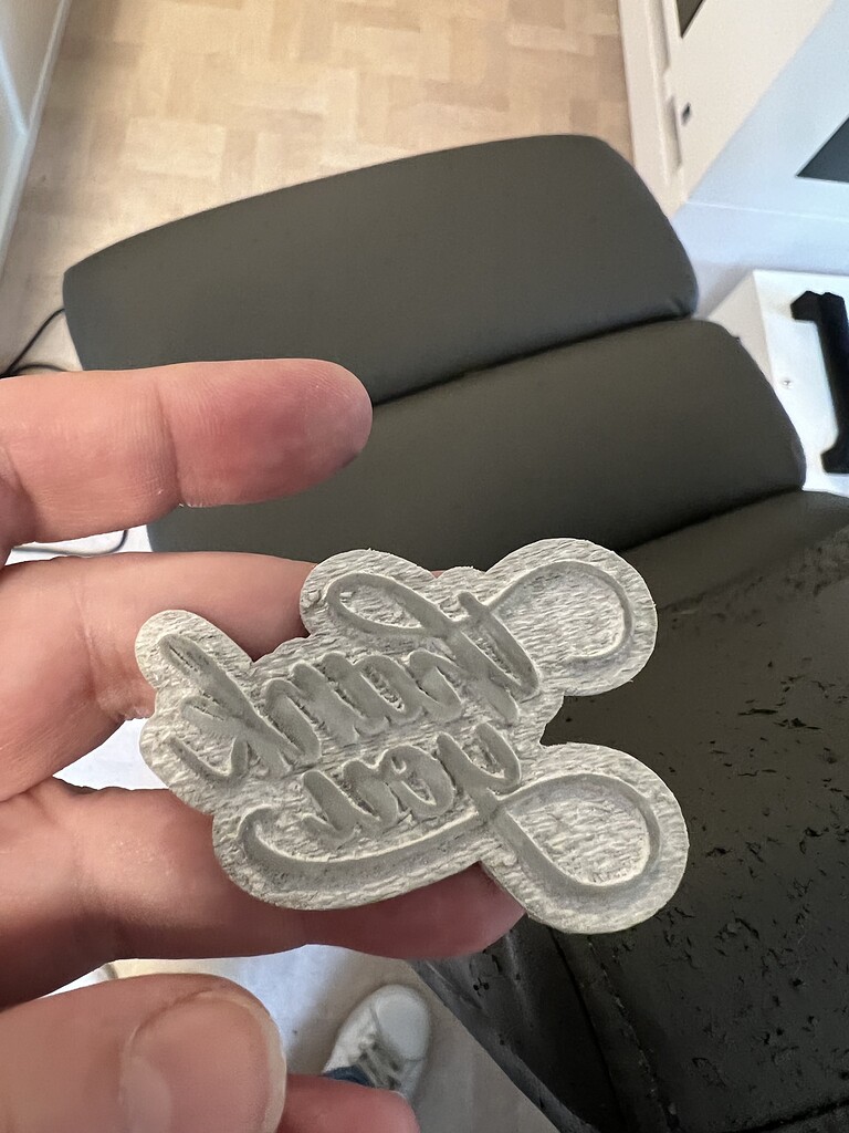 Rubber stamp. Difficulty getting smooth surface Community Laser Talk