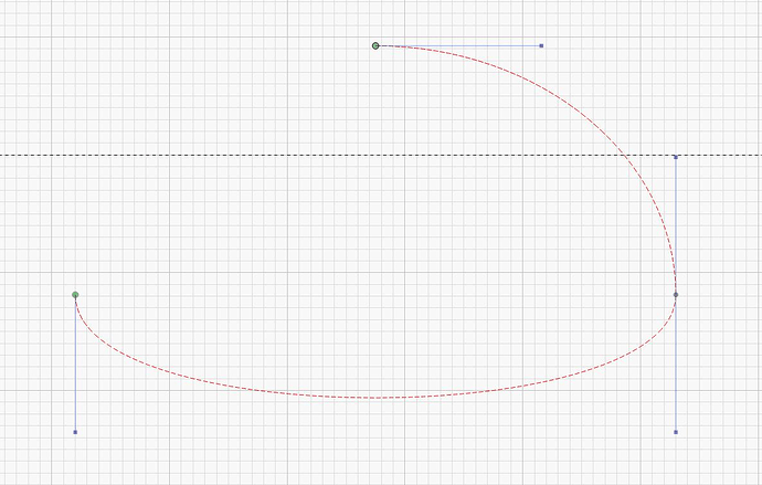 Circle to path with deleted node