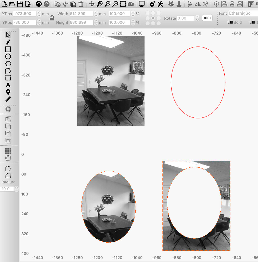 How to burn a round image OS Specific LightBurn Software Forum