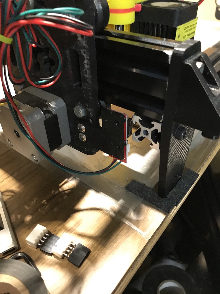 Openbuilds Acro Laser with limit switches and Zaxis and CNC Shield V3
