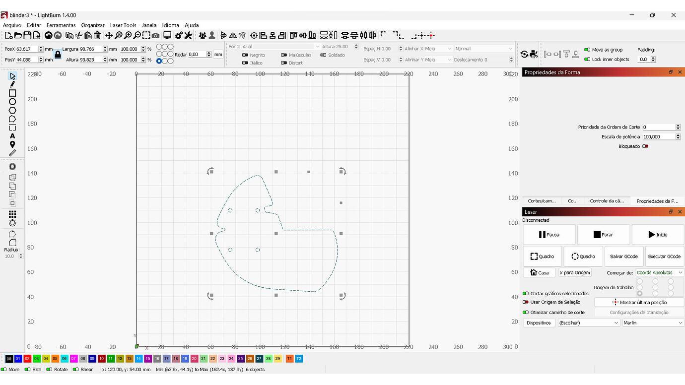 Gcode image is diferent in lightburn - LightBurn Software Questions ...