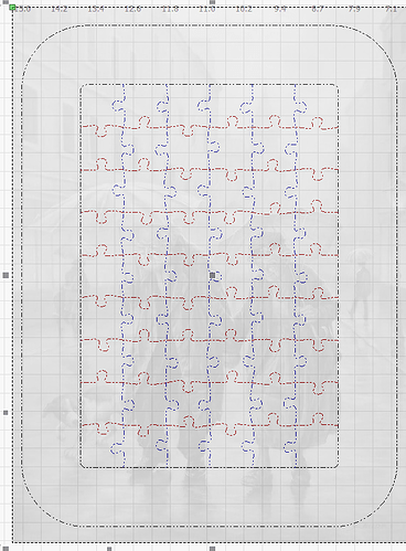 Puzzle Cuts 2 colors