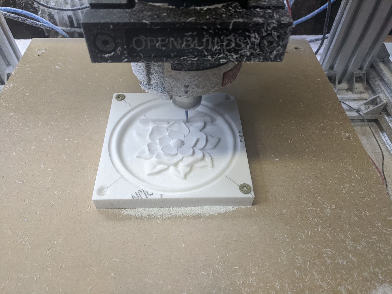 Using 5W diode laser for engraving cutting 23 mm acrylic Getting