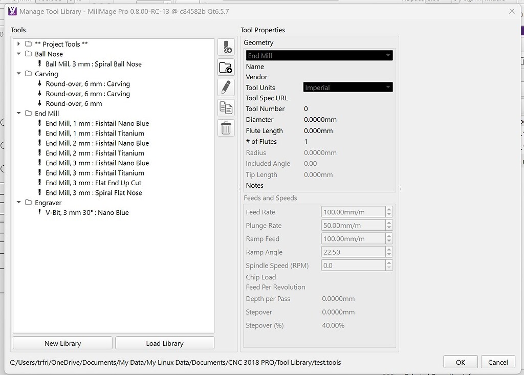 Tool Library Not Available for Assignment to Operations - MillMage ...