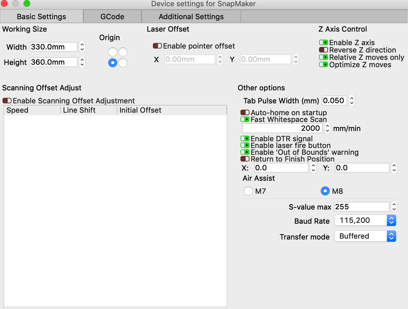 LightBurn 1.4.01 for apple instal free