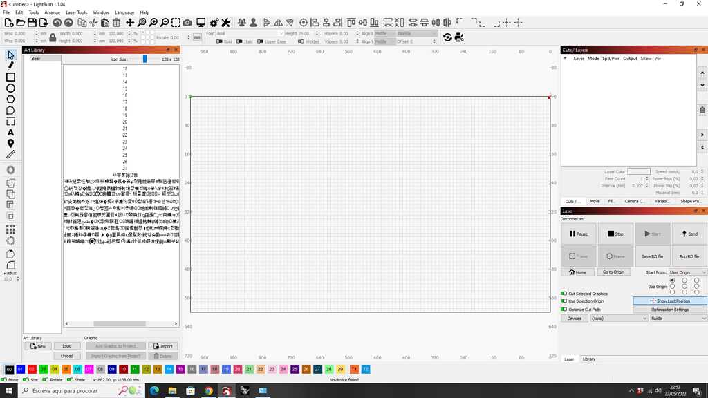 Lightburn Software Library Art Library issues - LightBurn Software Questions - LightBurn Software ...