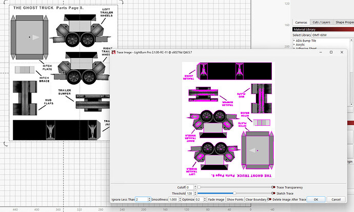 LightBurn - PDF rotation