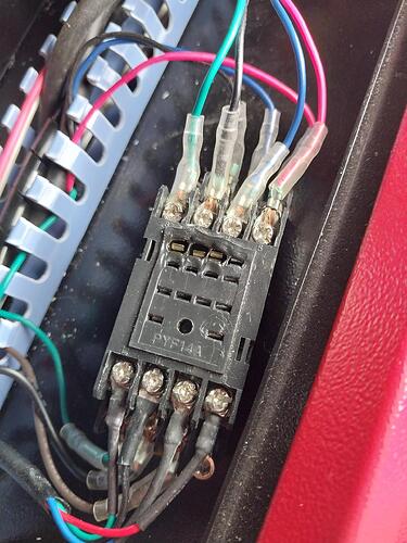 Melted Relay Socket