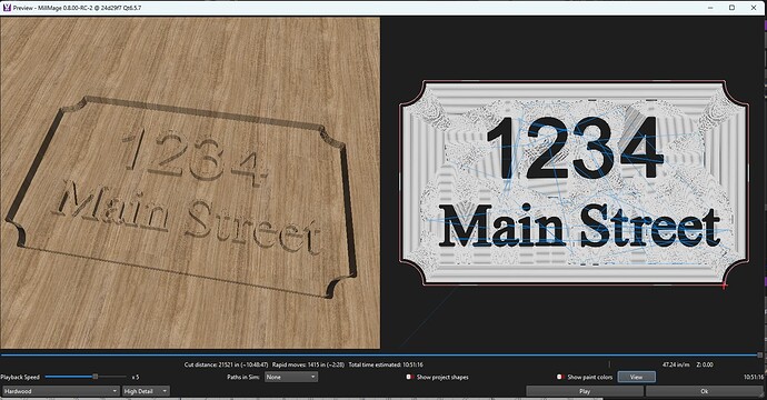 Address Sign