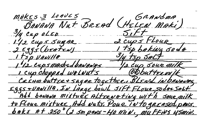 recipe