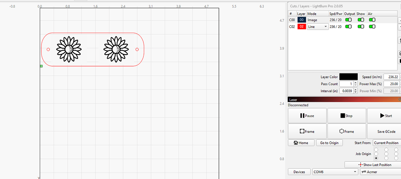 Image vs Fill in the Mode column - LightBurn Software Questions ...