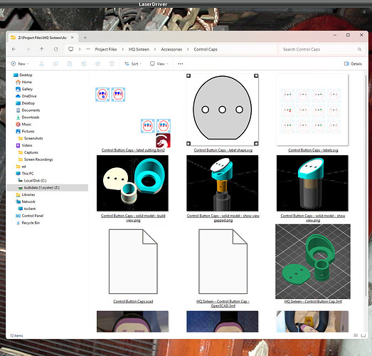 LightBurn - SVG thumbnails