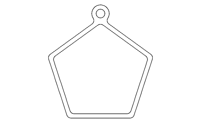 pentagon with circle 2