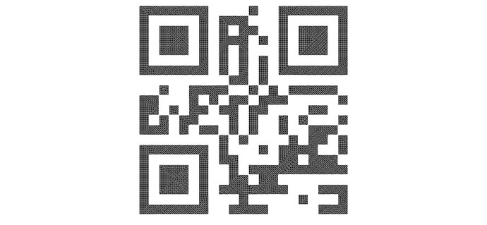 QR Code Welded_Rendered