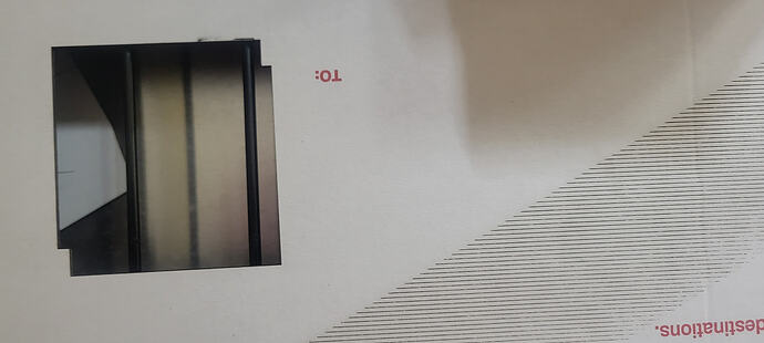 scrap cardboard cut test