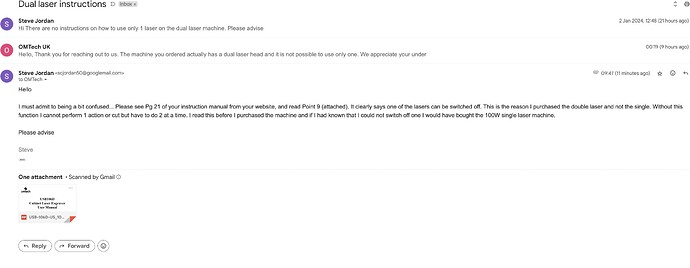 OM email