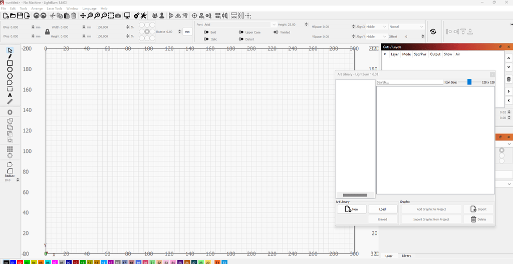 Lightburn Software Library Software Issue (Download) - LightBurn Software Questions - LightBurn ...