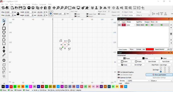 My laser not working correctly with lightburn - LightBurn Software ...