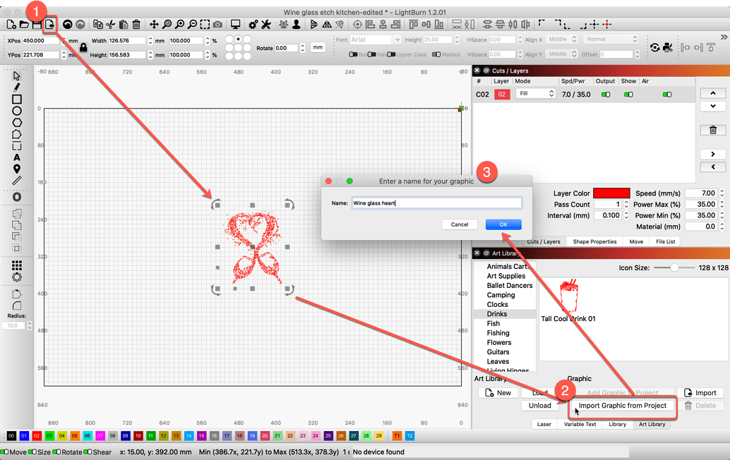 Lightburn Software Library How do i add svg and png etc files to art library - LightBurn Software ...