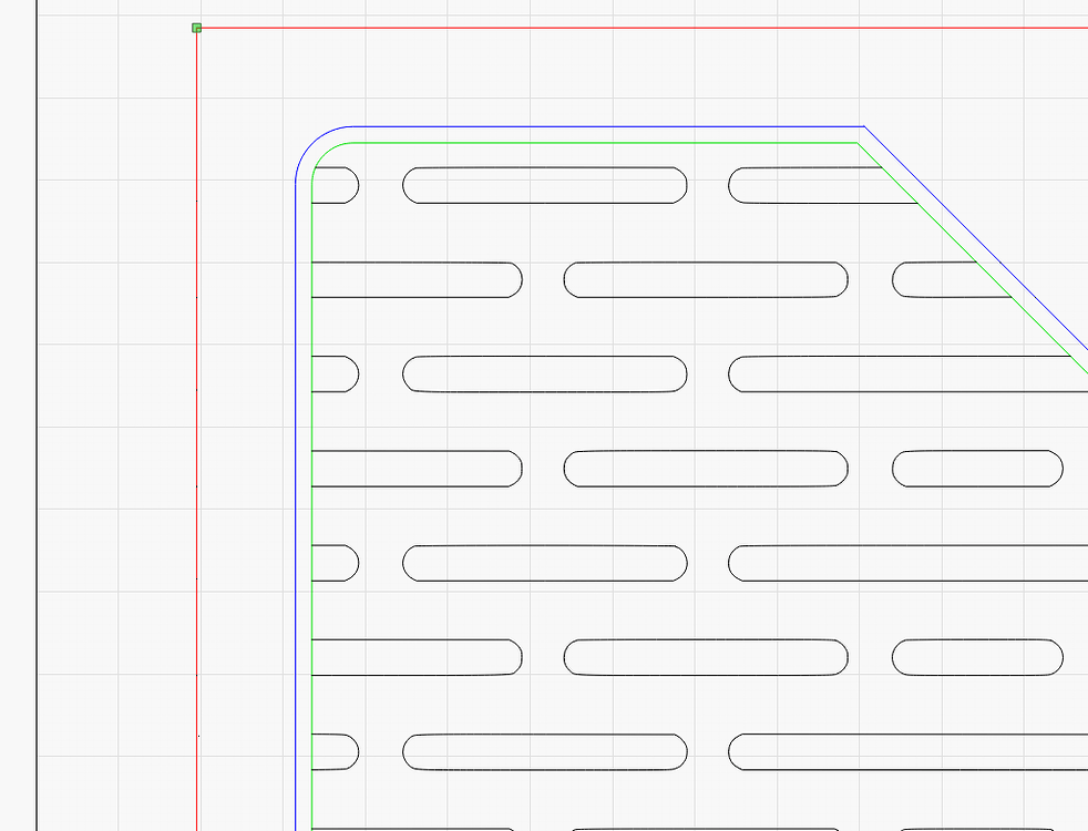 How can I draw over a layer to close shapes LightBurn Software
