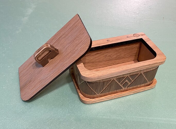 Rounded rectangle box 2 open