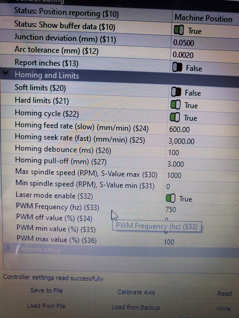 Error 9 Gcode Locked Out During Alarm State Ortur Lasers LightBurn 