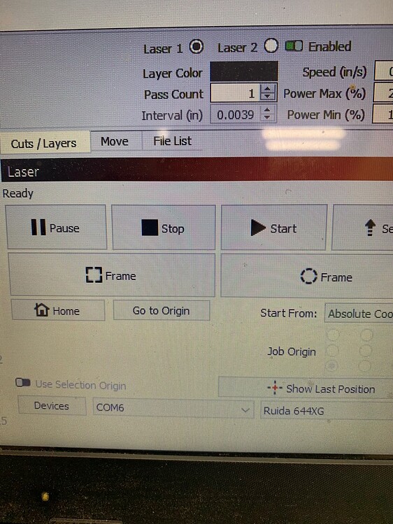 How to recover the select objects to cut on my laser menu - LightBurn ...