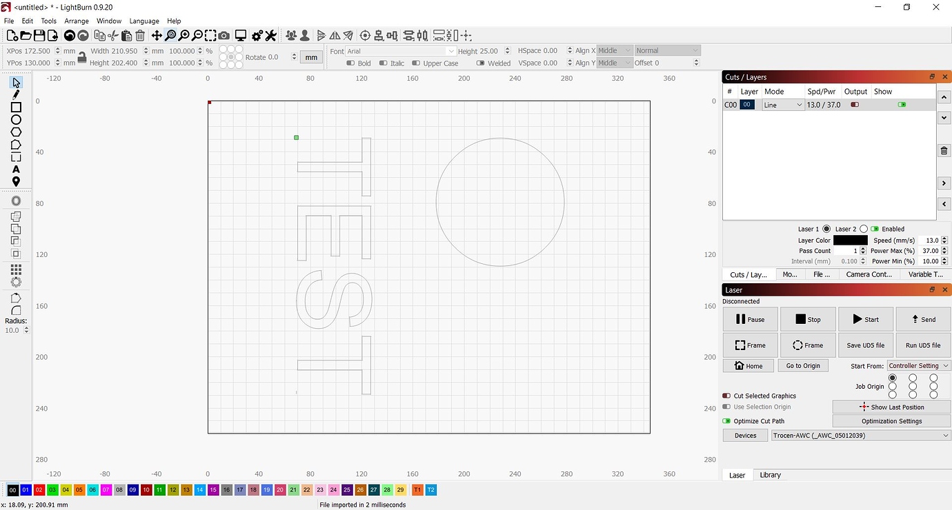 lightburn software code