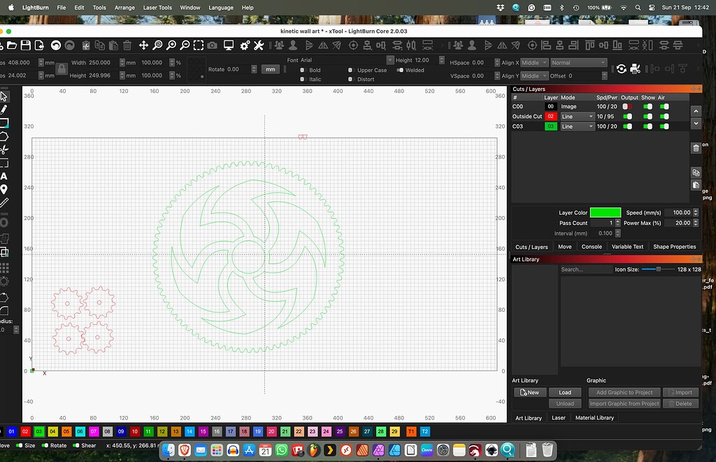 Major problems viewing Lightburn designs on my MacBook pro - OS ...
