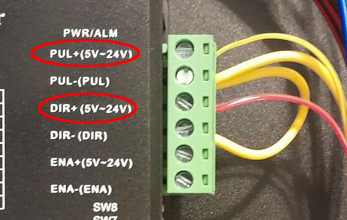 LightBurn - miswired stepper driver