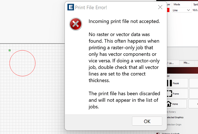 Epilog Print file error