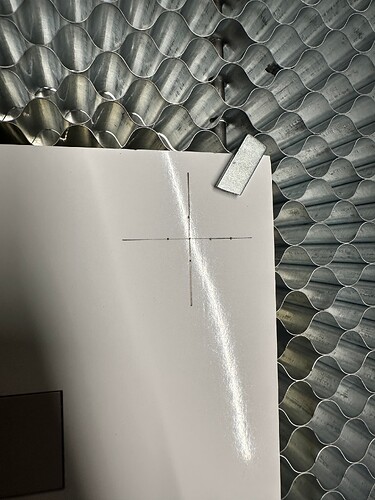 Top right corner